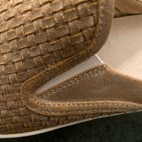 Johnston & Murphy Sz 8.5 Tan Woven Slip-On Loafers - Picture 4 of 7